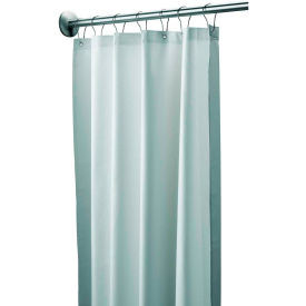BRADLEY FIXTURES CORP. 9533-487200 SHOWER CURTAIN, VINYL, WHITE