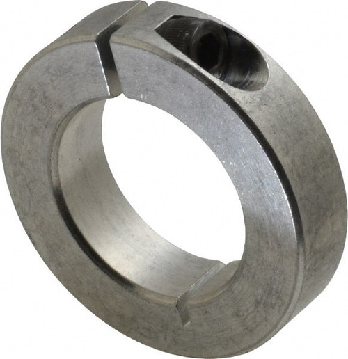 CLIMAX 1C-125-A ONE-PIECE CLAMPING COLLAR, 1-1/4", ALUMI