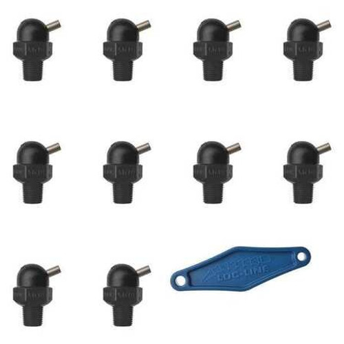 LOC-LINE 79011-BLK 1/8" HOSE INSIDE DIAM X 1/16" NOZZLE DIA
