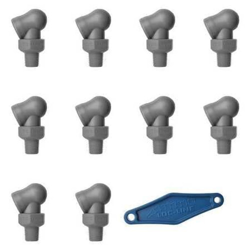 LOC-LINE 79048-G 1/8" HOSE INSIDE DIAM, HIGH-PRESSURE COO