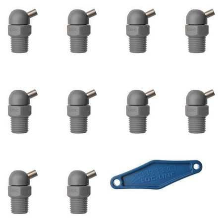 LOC-LINE 79061-G 1/4" HOSE INSIDE DIAM X 1/16" NOZZLE DIA