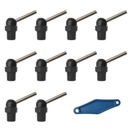 LOC-LINE 79067-BLK 1/4" HOSE INSIDE DIAM, HIGH-PRESSURE COO