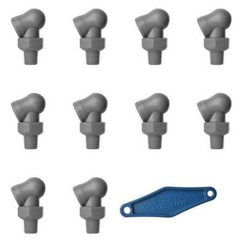 LOC-LINE 79044-G 1/8" HOSE INSIDE DIAM, HIGH-PRESSURE COO