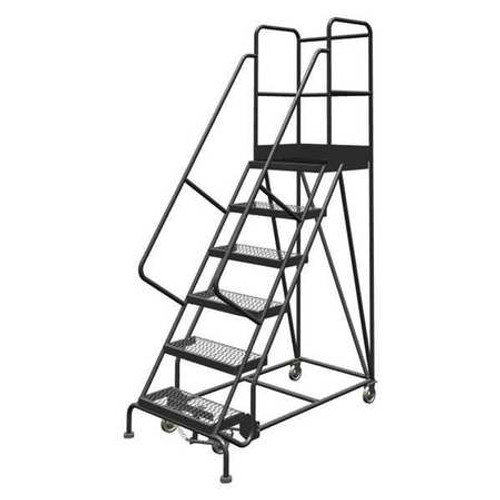 TRI-ARC KDSR106242-D3 ROLLING LADDER 6 STEP STEEL SERRATED
