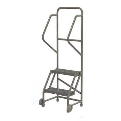 TRI-ARC KDTF102166 TILT AND ROLL LADDER 2 STEP PERFORATED