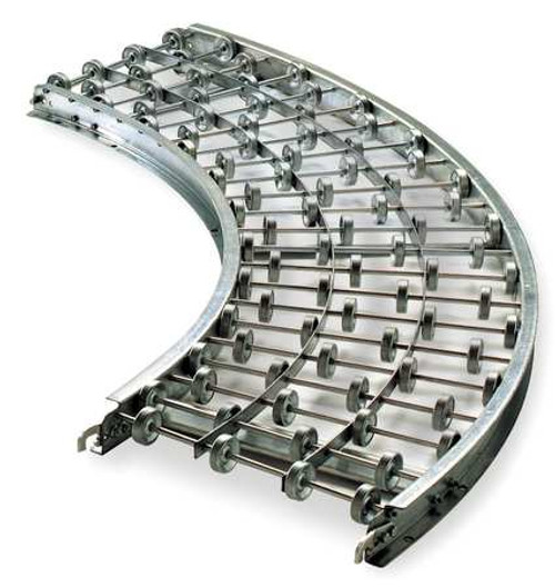 ASHLAND CONVEYOR 12X10X45A SKATEWHEEL CONVEYOR 45 CURVE 12IN. W ASHLAND CONVEYOR 12X10X45A SKATEWHEEL CONVEYOR 45 CURVE 12IN. W