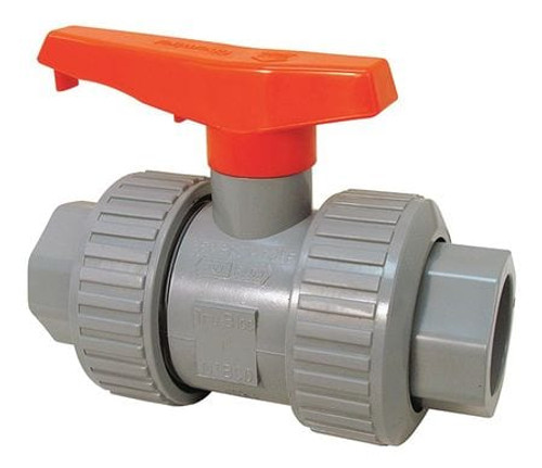 CHEMTROL U51TB-V 11/2 UNION BALL VALVE CPVC 1-1/2 IN.