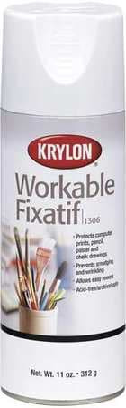 KRYLON PRODUCTS K01306 16 OZ GLOSS CLEAR WORKABLE FIXATIF