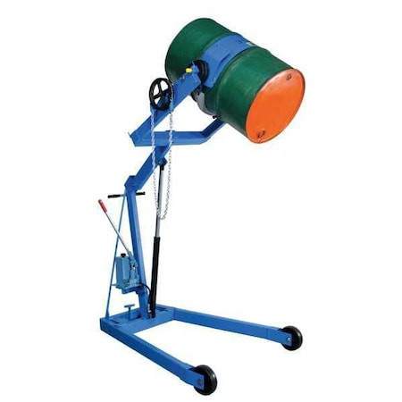 GRAINGER GLOBAL SOURCING 400A-96 DRUM DUMPER,55 GAL.,800 LB.MANUAL TILT