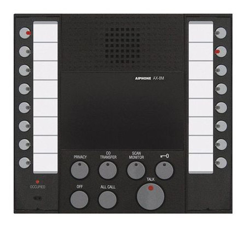 AIPHONE AX-8M AUDIO MASTER STATION, WALL OR DESK MOUNT AIPHONE AX-8M AUDIO MASTER STATION, WALL OR DESK MOUNT