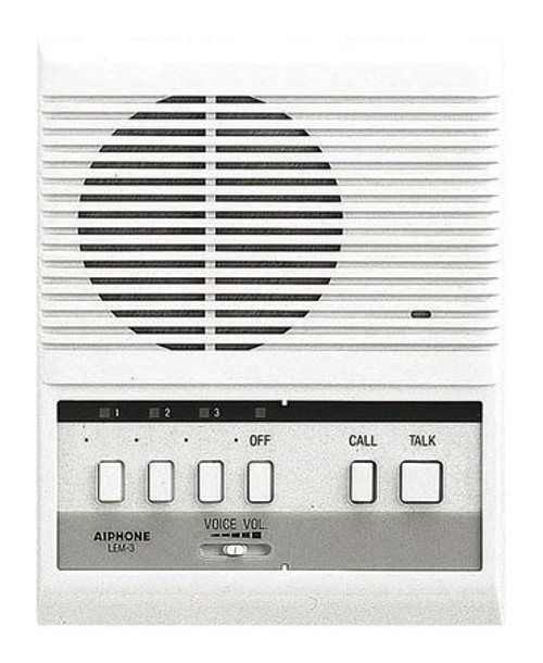 AIPHONE LEM-3 3-CALL SURFACE MT MASTER STATION