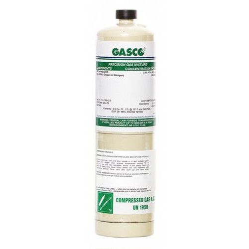 GASCO 17L-70N-250 CALIBRATION GAS 17L 250 PSI GASCO 17L-70N-250 CALIBRATION GAS 17L 250 PSI