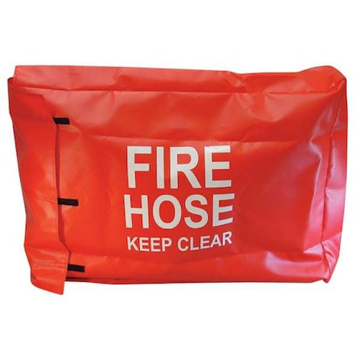 MOON AMERICAN 132-1 FIRE HOSE COVER 18 IN.L 4 IN.W RED
