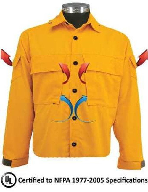 COAXSHER FC100-L CX WILDLAND VENT BRUSH SHIRT L