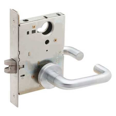 SCHLAGE L9010 03A 626 GRADE 1 PASSAGE LATCH MORTISE LOCK, 03 L