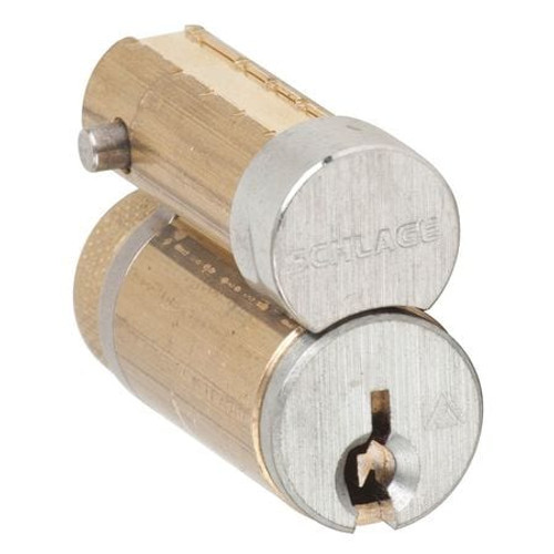 SCHLAGE 23-030C123 626 LFIC CYLINDR HOUSING WTH CORE C123KEYWAY
