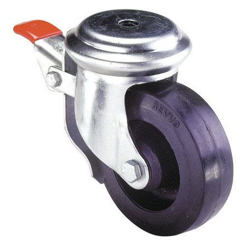 REVVO BS4 125 NY14 L KINGPIN SWIVEL CASTER NYLN 5 IN. 495 LB.