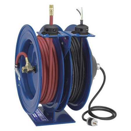 COXREELS C-L350-5012-X HOSE REEL, C AIR-ELECTRIC, 3/8 INCH ID, 