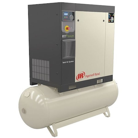 INGERSOLL-RAND R4i-135-TAS/80-200-3 ROTARY SCREW AIR COMPRESSOR 80 GAL 25.8A