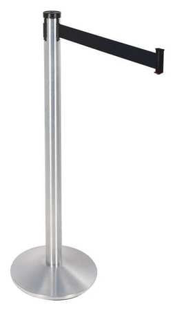 RETRACTA-BELT 300SC-BK BELT BARRIER BLACK SLOPED CAST IRON