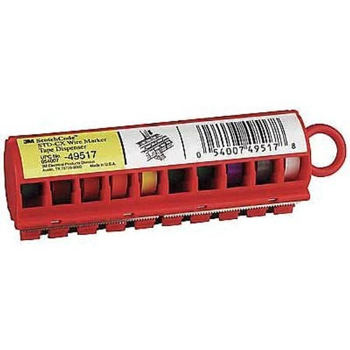 3M STD-CX WIRE MARKER TAPE DISPENSER PK10
