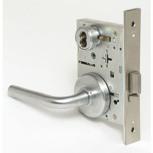 BEST 45H7R12H630 GRADE 1 CLASSROOM MORTISE LOCK, 12 LEVER