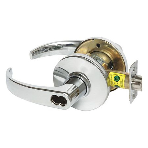 STANLEY SECURITY 9K37AB14DS3625 LEVER CURVED POLISHED CHROME ASA STRIKE