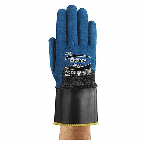 ANSELL 11-948-40LL87 CUT RESISTANT GLOVES BLUE/GRAY 9 PR