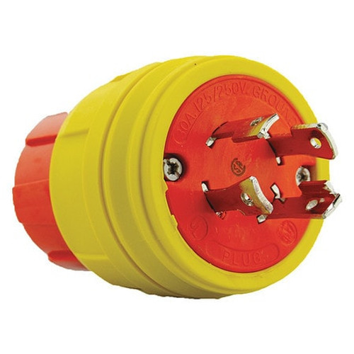 ERICSON 2520-PW6P-AM WT LCKPLG,;30 A;YELLOW,ELASTMR,4BLDS