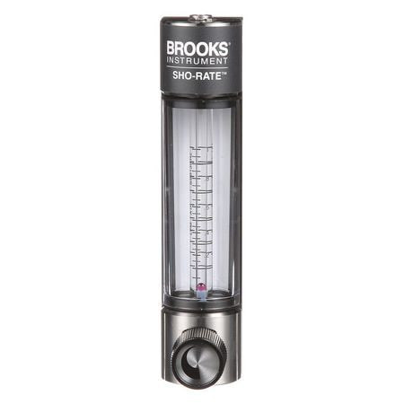 BROOKS 1250AD6042ALSVV FLOWMETER AIR .1 TO 1 LPM GLASS