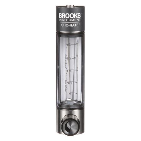 BROOKS 1250AD6073AFSVV FLOWMETER AIR 2 TO 25 SCFH GLASS