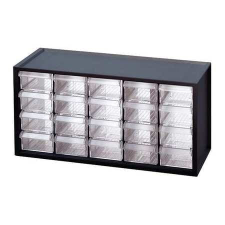 WESTWARD 31TT93 COMPARTMENT CABINET 20 BINS 7-7/16 IN H