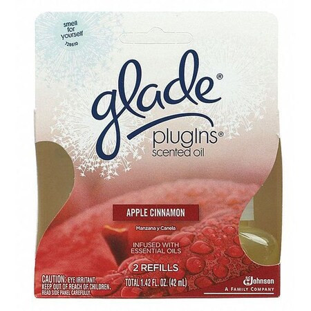 GLADE CB130745 AIR FRESHENER REFILL APPLE CINNAMON PK6