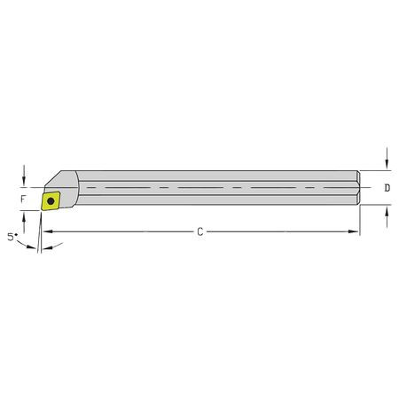ULTRA-DEX USA HM10J SCLPR3 BORING BAR HM10J SCLPR3