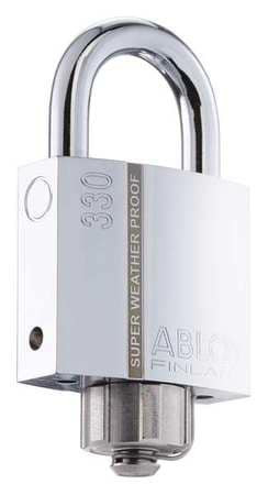 ABLOY PLM330/50B-KA KEYED PADLOCK 2 IN H HARDENED