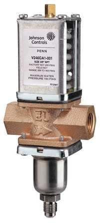 JOHNSON CONTROLS V246GS1-001C WATER REG VALVE 2 WAY 2IN. CAST IRON