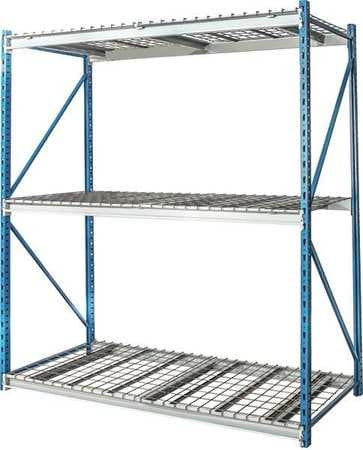 HALLOWELL HBR962487-3S-WW-PB BULK RACK STARTER UNIT 96X24X87 9000 LB.