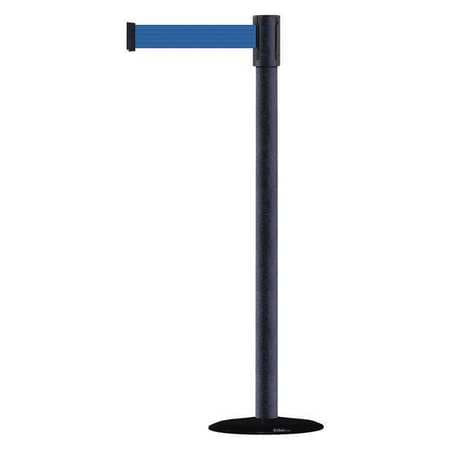 TENSABARRIER 890B-33-89-89-MAX-NO-L5X-C SLIMLINE POST BLUE BLACK WRINKLE