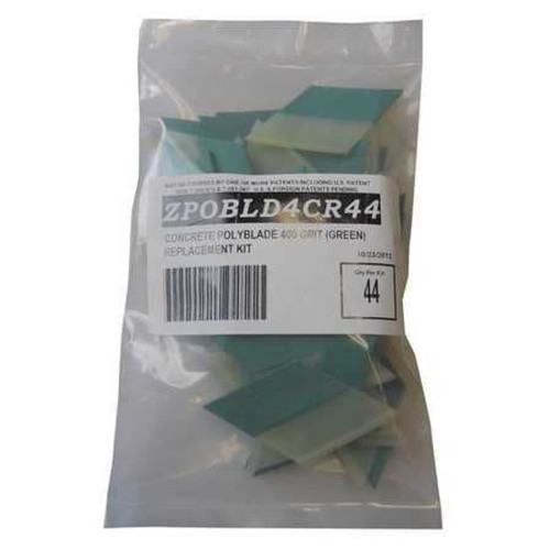DIAMABRUSH ZPOBLD4CR44 POLISHING REPLACEMENT KIT 6IN GREEN PK44