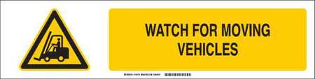 BRADY SPC ABSORBENTS 140770 SLIDER INSERT WATCH FOR MOVING VEHICLES