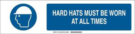 BRADY SPC ABSORBENTS 140828 SLIDER INSERT ALUM HRD HATS MUST BE WORN