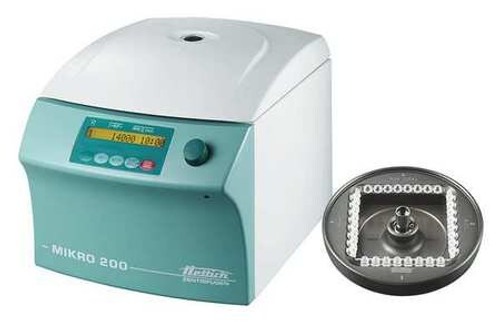 HETTICH 200RMICROSTRIP CENTRIFUGE W/ROTOR MICRO (4) 8 X 0.2ML
