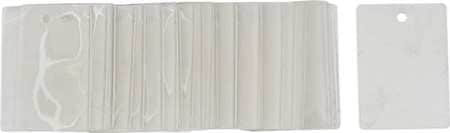 BRADY SPC ABSORBENTS 23325 LAMINATING POUCHES,2-1/2 IN. W,PK50