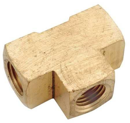 GRAINGER GLOBAL SOURCING 706101-08 TEE BRASS 1/2 IN. FNPT