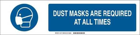 BRADY SPC ABSORBENTS 140822 SLIDER INSERT ALUM DUST MASKS REQUIRED