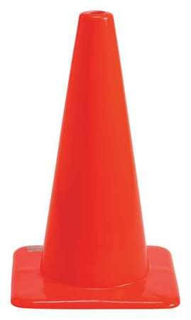BRADY SPC ABSORBENTS 80111 TRAFFIC CONE,VINYL,8IN. DIA.,ORANGE