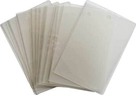 BRADY SPC ABSORBENTS 23330 LAMINATING POUCHES,3-1/2 IN. W,PK50