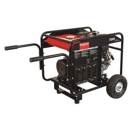DAYTON GEN-6000-0GKD PORT GENERATOR DIESEL 5000 WATTS 442CC