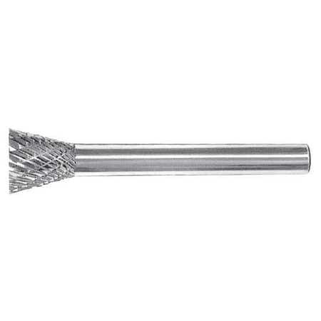 SGS PRO 15903 CARBIDE BUR INVERTED CONE 1/2IN DOUBLE