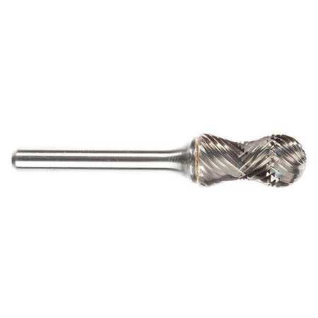 SGS PRO 11758 CARBIDE BUR RADIUS/CYL/BALL 1/2IN SINGLE